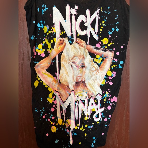 Bravado Nicki Minaj Pink Friday:Roman Reloaded Twist-back Tank Top - Picture 2 of 8